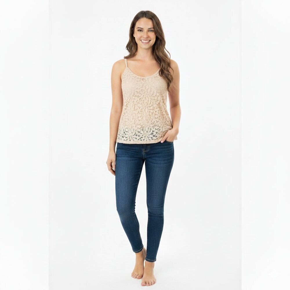 Cabi lace top size small